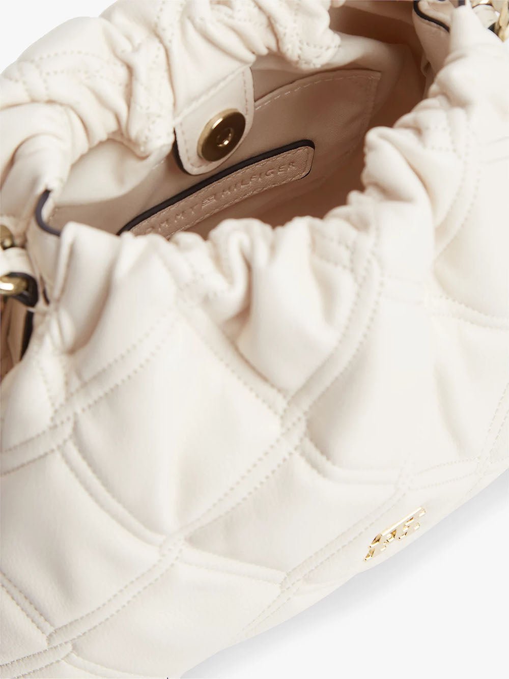 תיק טומי הילפיגר Quilted Chain TH Monogram Crossbody נשים