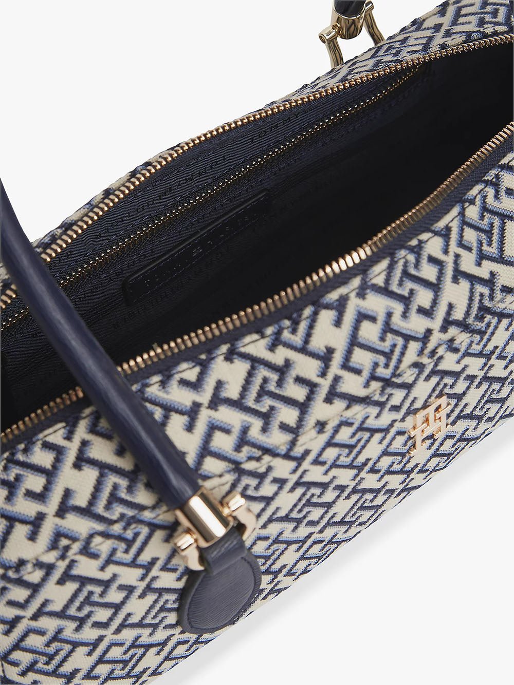 תיק טומי הילפיגר Textile Jacquard Rectangular Shoulder נשים