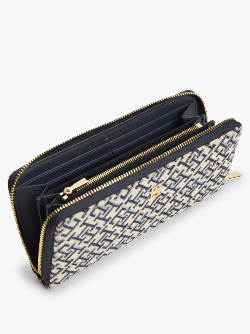 ארנק טומי הילפיגר Icon Jacquard Zip Around נשים