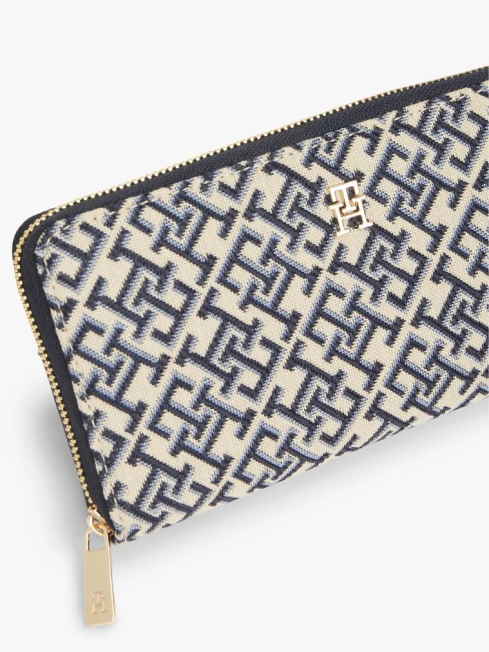 ארנק טומי הילפיגר Icon Jacquard Zip Around נשים