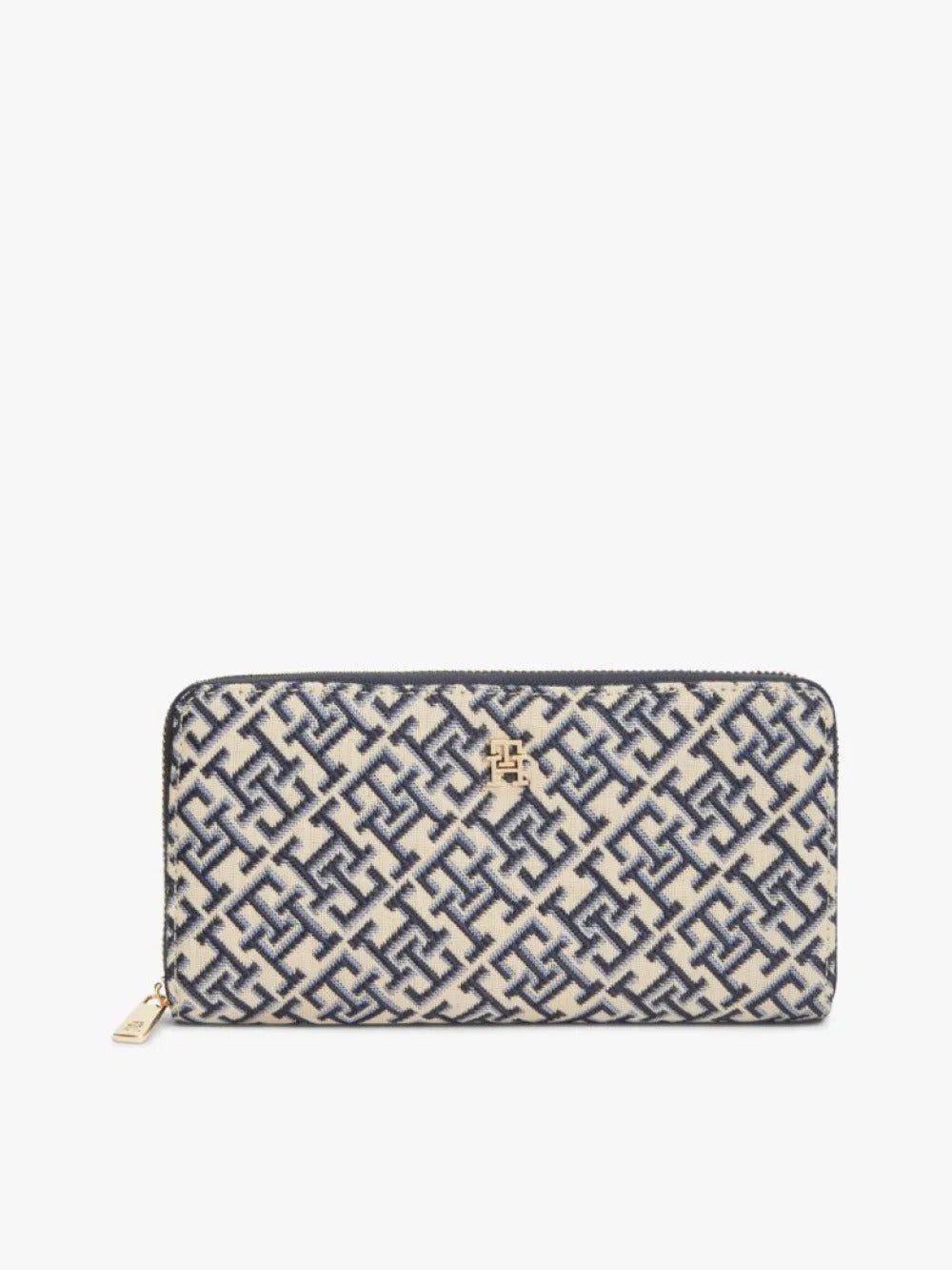 ארנק טומי הילפיגר Icon Jacquard Zip Around נשים