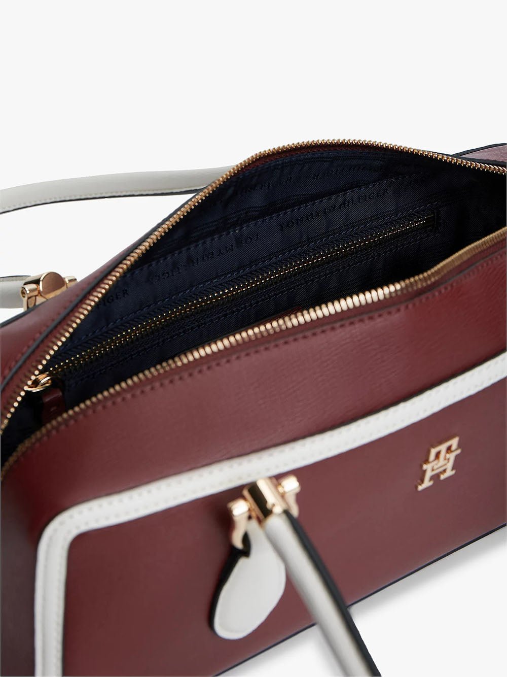 תיק טומי הילפיגר Colour-Blocked Rectangular Shoulder נשים