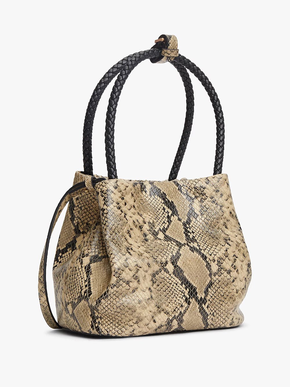 תיק טומי הילפיגר Convertible Snake Print Leather Bucket נשים - thr-AW0AW18909-0F4-One-Size