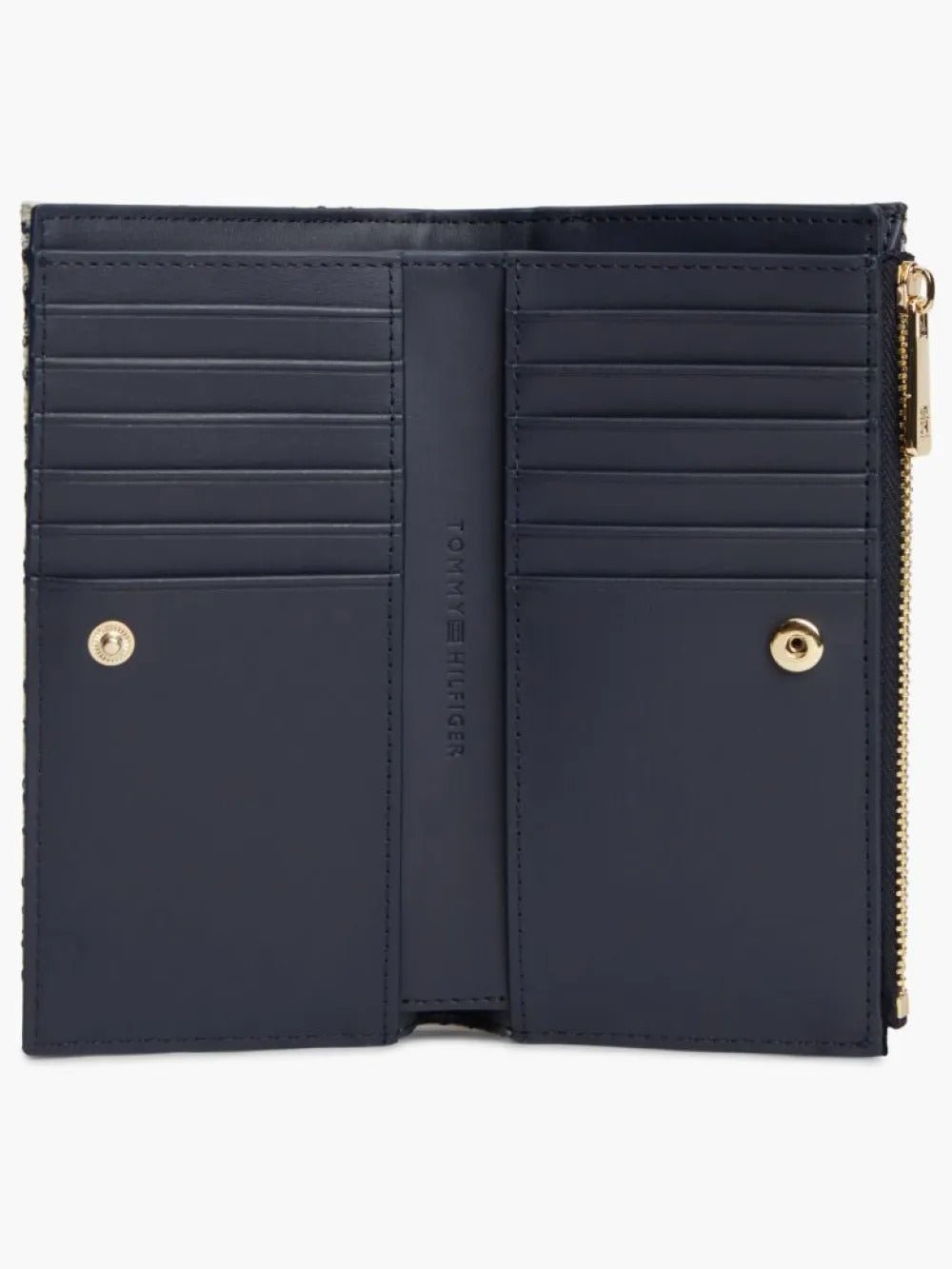 ארנק טומי הילפיגר Hilfiger Icon Jacquard Bifold נשים - thr-AW0AW19003-DW6-One-Size