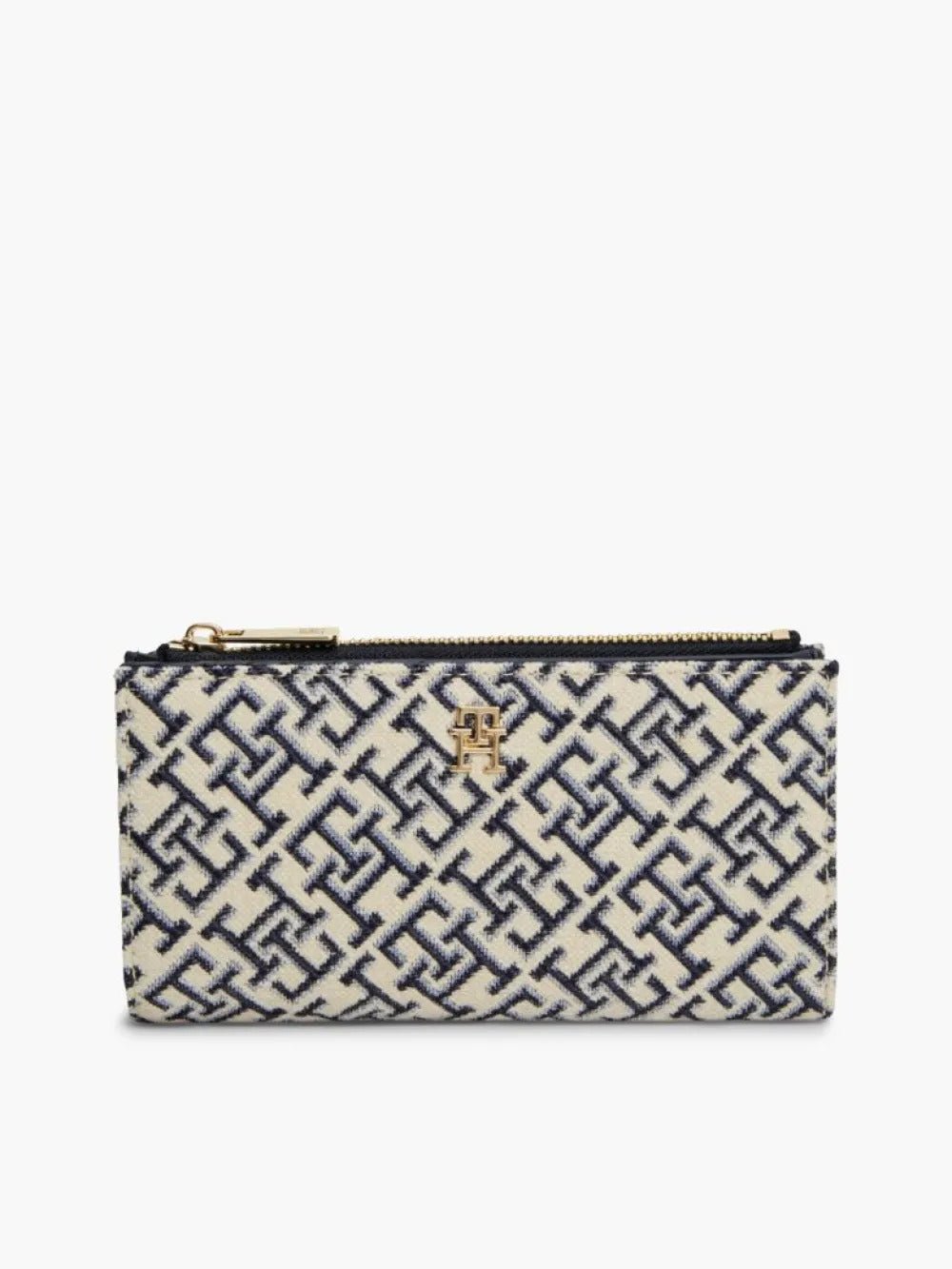 ארנק טומי הילפיגר Hilfiger Icon Jacquard Bifold נשים - thr-AW0AW19003-DW6-One-Size