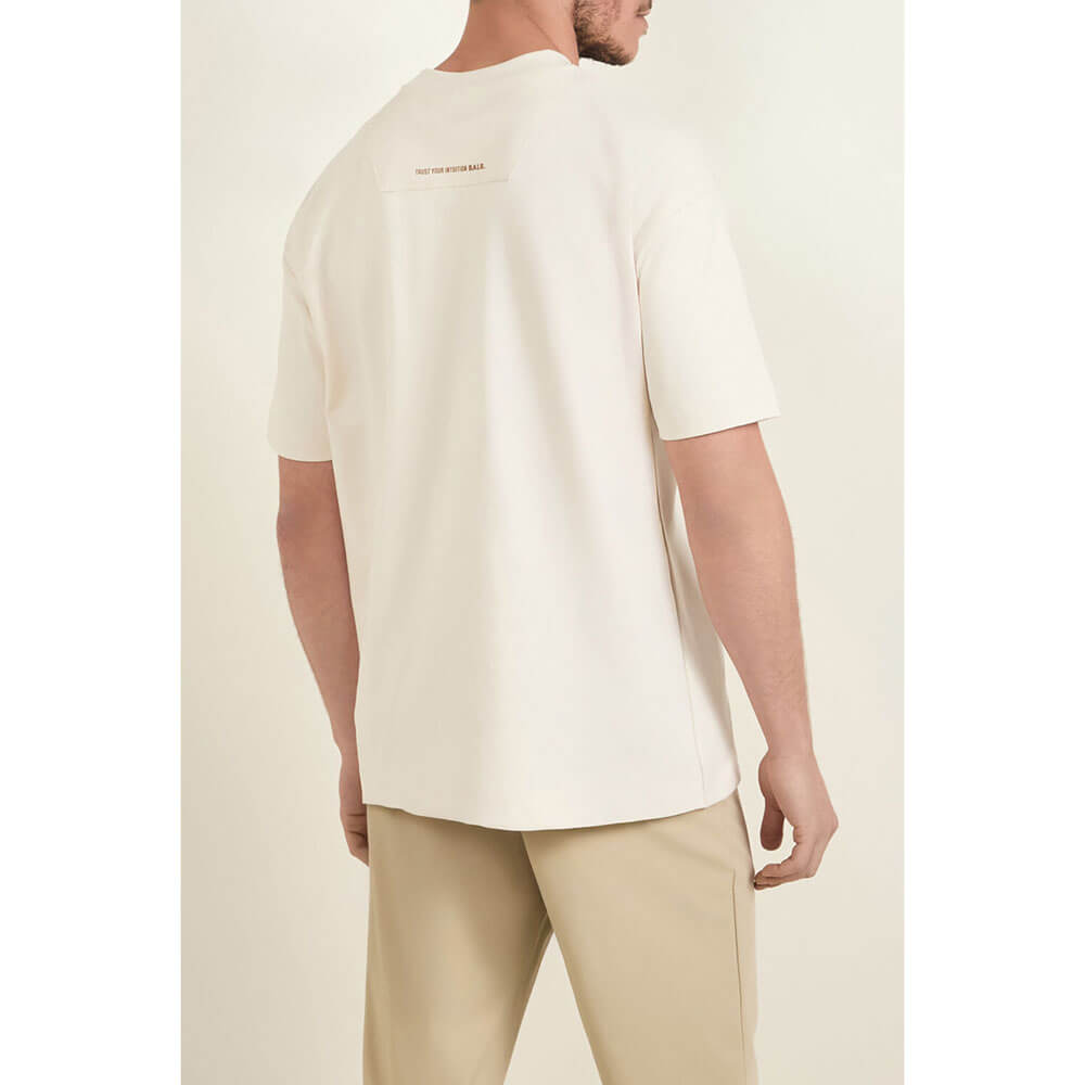 חולצת טישירט קצרה באלר MultiColor Logo גברים