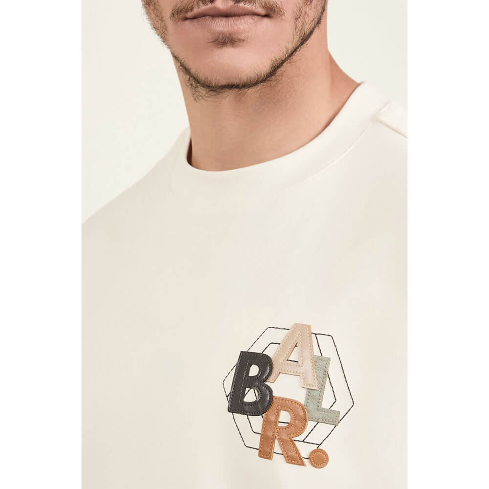 חולצת טישירט קצרה באלר MultiColor Logo גברים