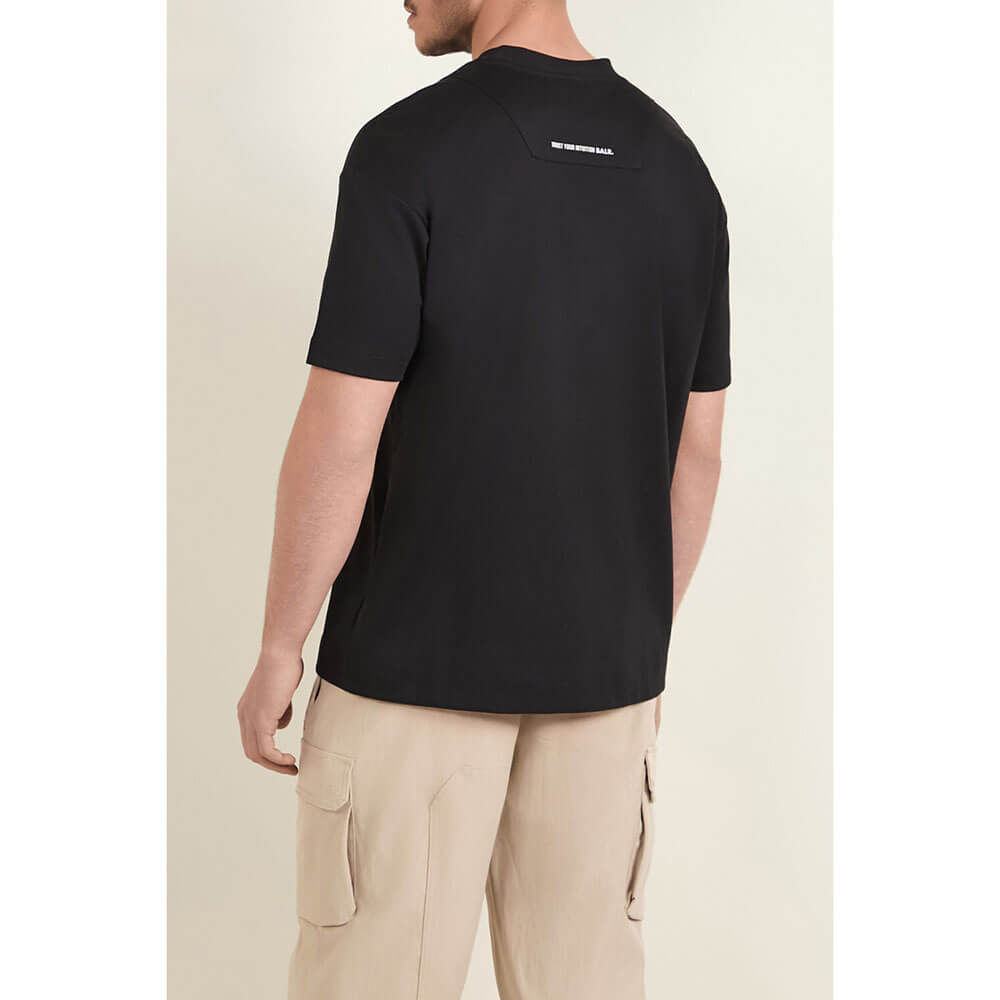 חולצת טישירט קצרה באלר MultiColor Logo גברים