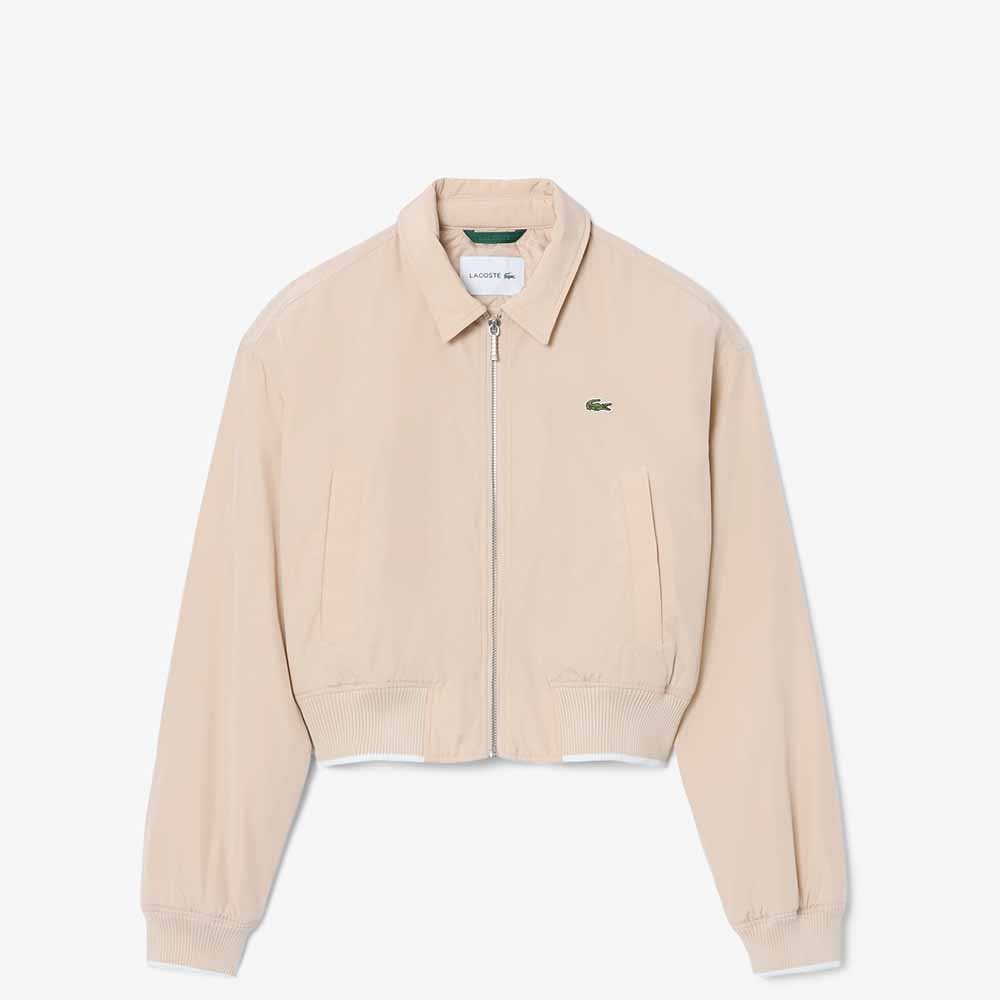 ג'קט לקוסט Oversized Water-Repellent Taffeta Bomber נשים - lct-BF8424-S69-36-S