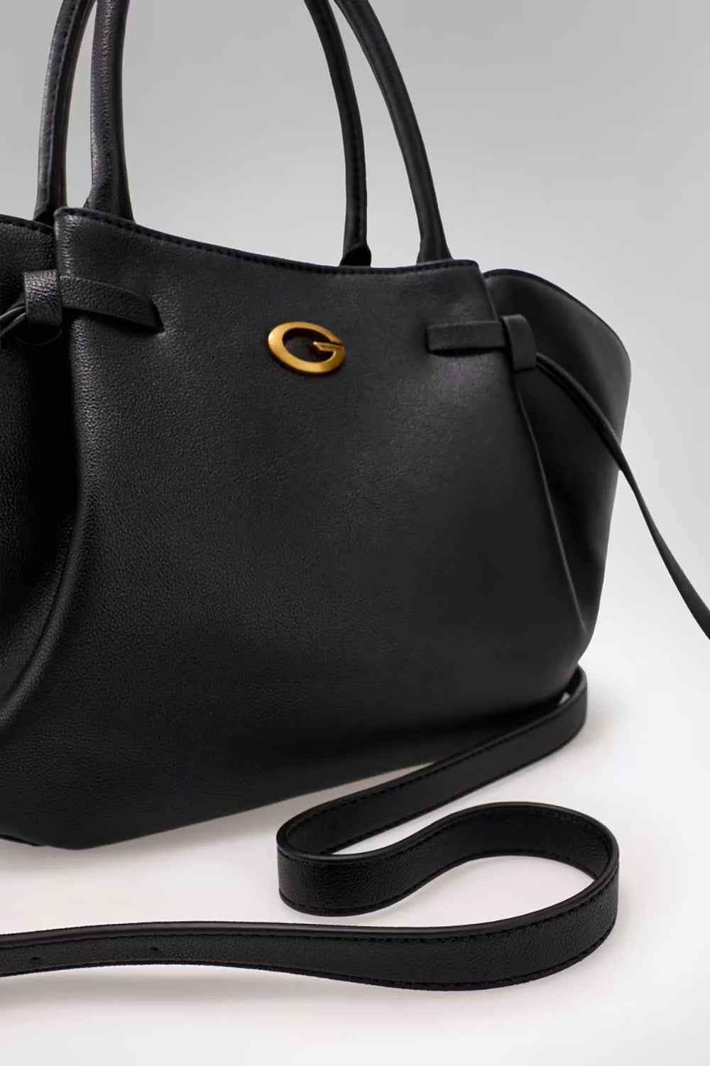 תיק Guess Allegra Girlfriend Satchel נשים - gus-BG223706-BLA-One-Size