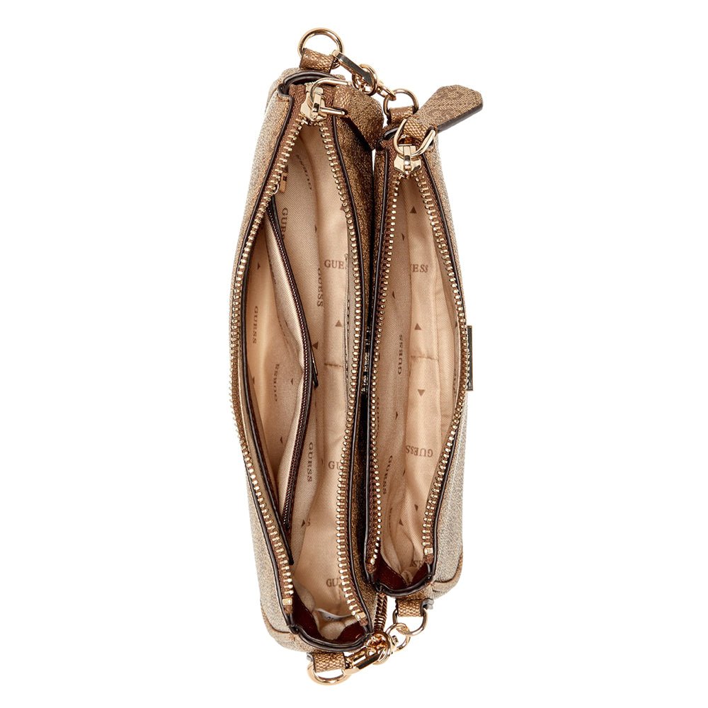 תיק Guess Noelle Ii Dbl Pouch Crossbody נשים