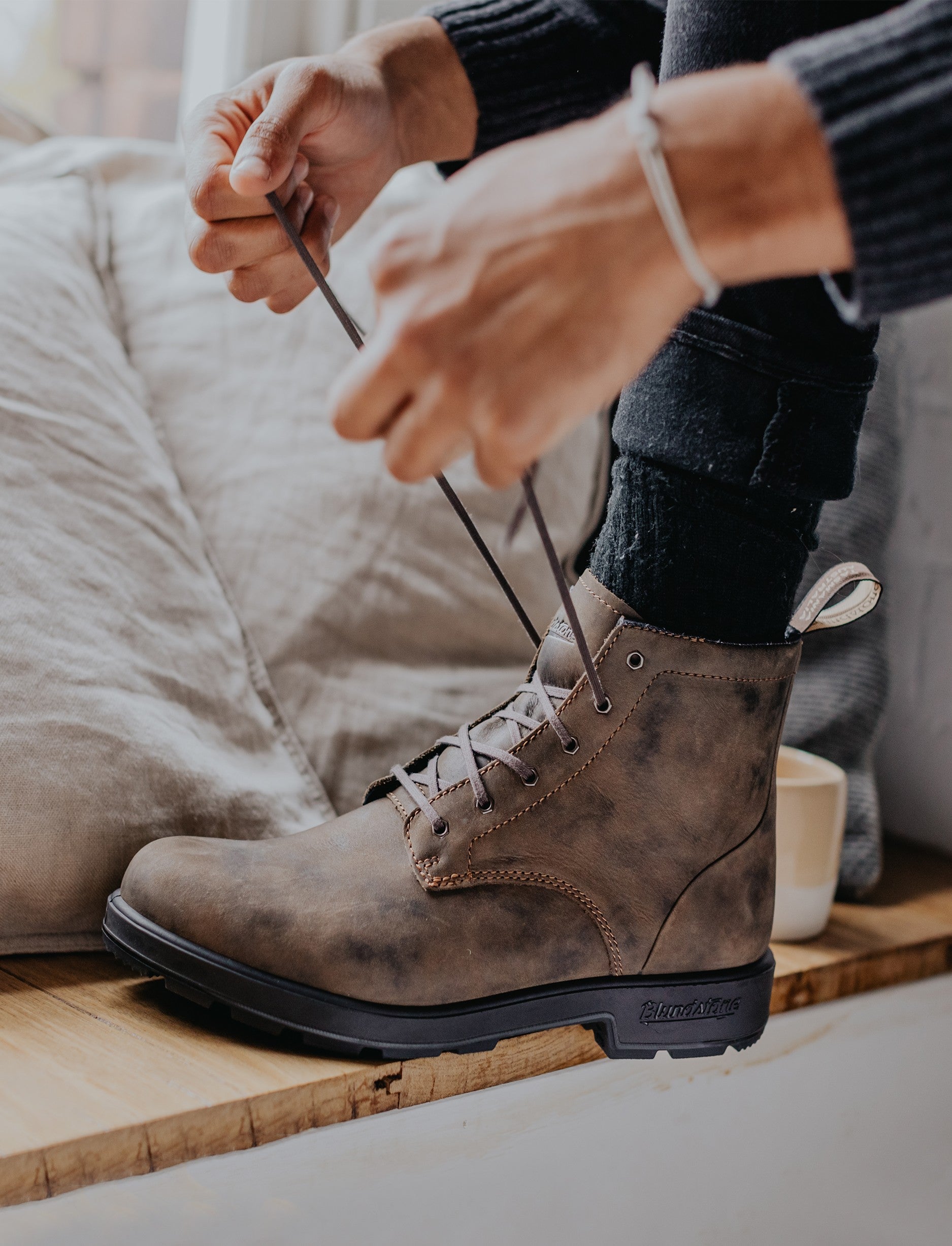 Blundstone 1930 - נעלי בלנסטון 1930 גברים בצבע חום כפרי