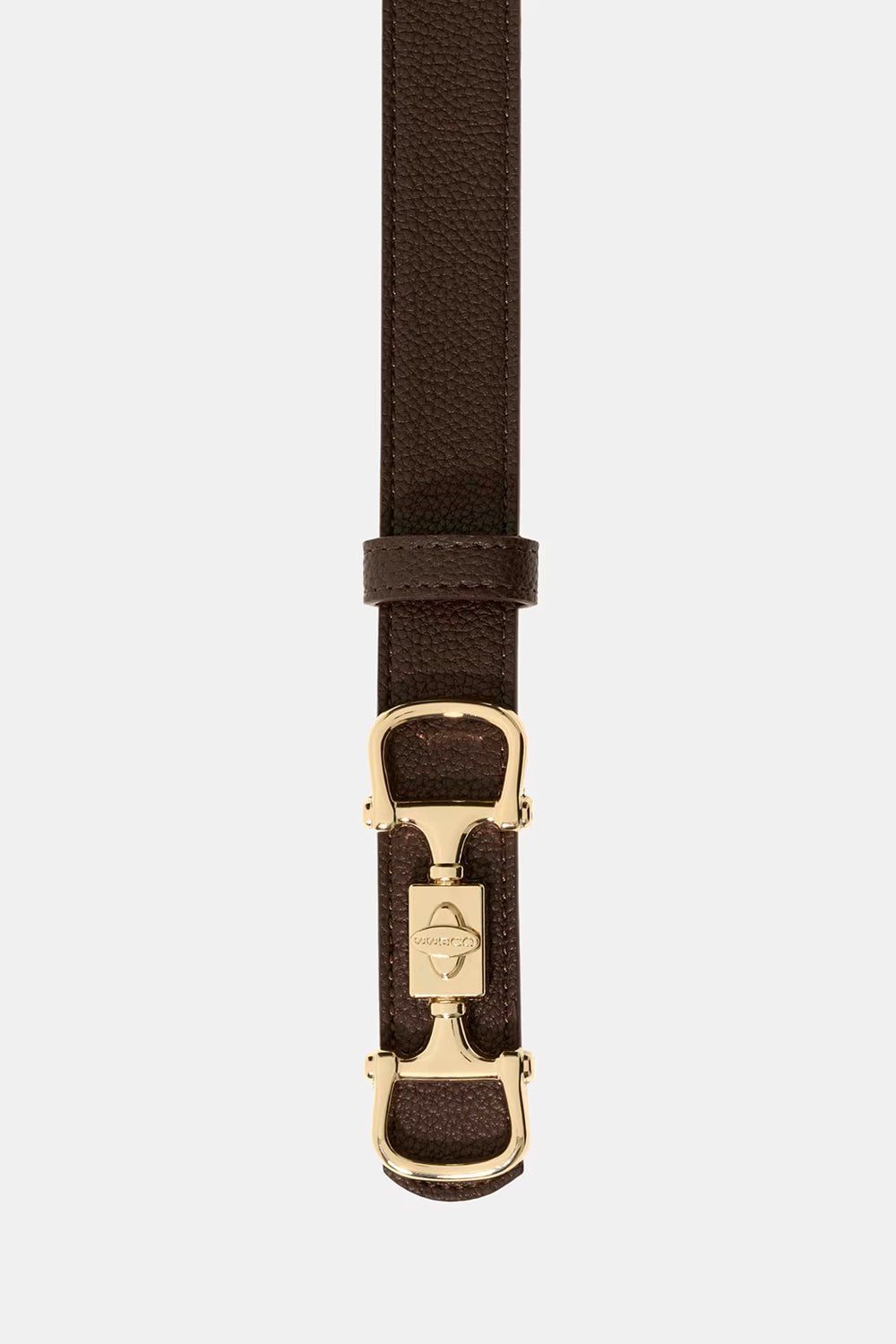חגורה Guess Faux Leather Belt נשים - gus-BW9490P6425-BRO-S