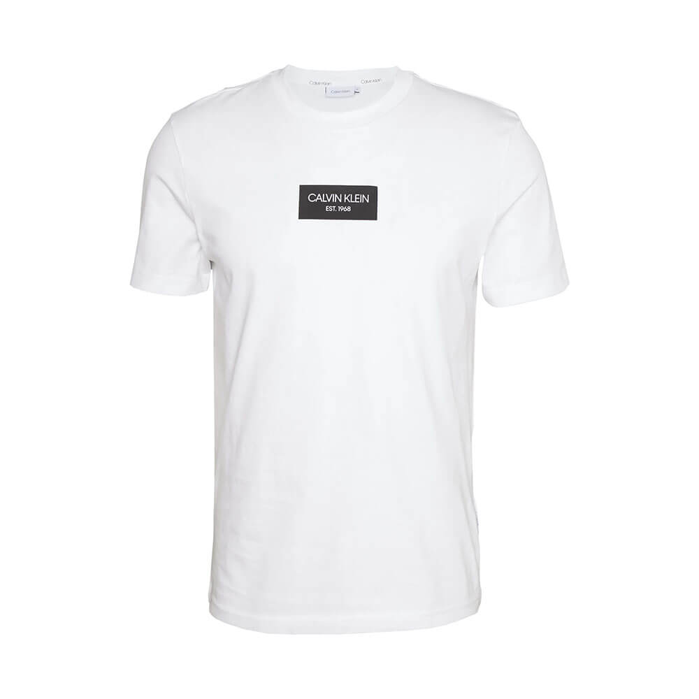 חולצת טישרט קלווין קליין Chest Box Logo Slim גברים
