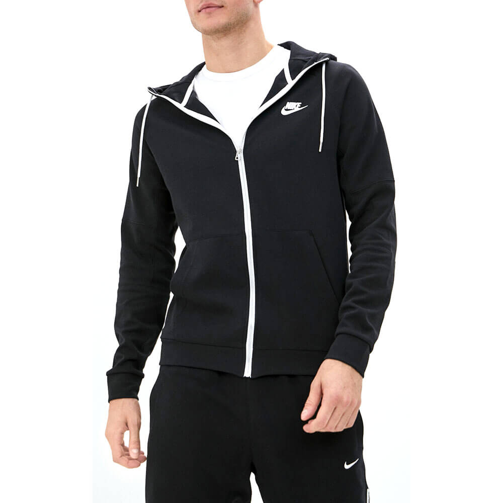 ג'קט קפוצ'ון נייק Modern Full Zip Fleece Hoodie גברים