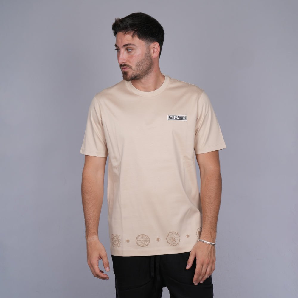 חולצת טישירט קצרה פול שארק 4 Icons גברים