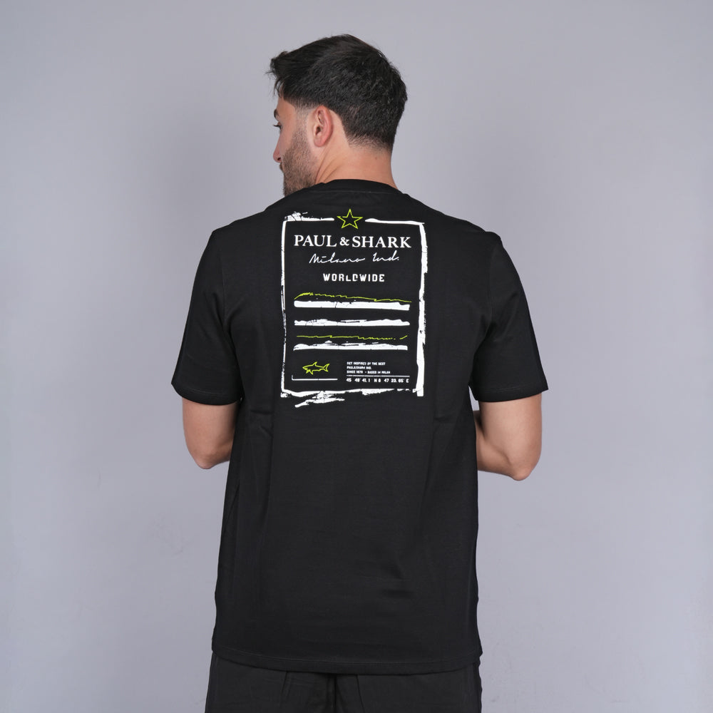 חולצת טישירט קצרה פול שארק Small Print גברים