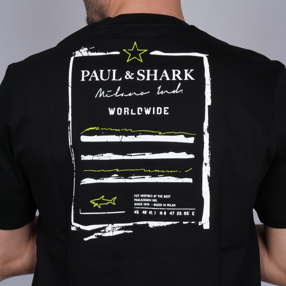 חולצת טישירט קצרה פול שארק Small Print גברים