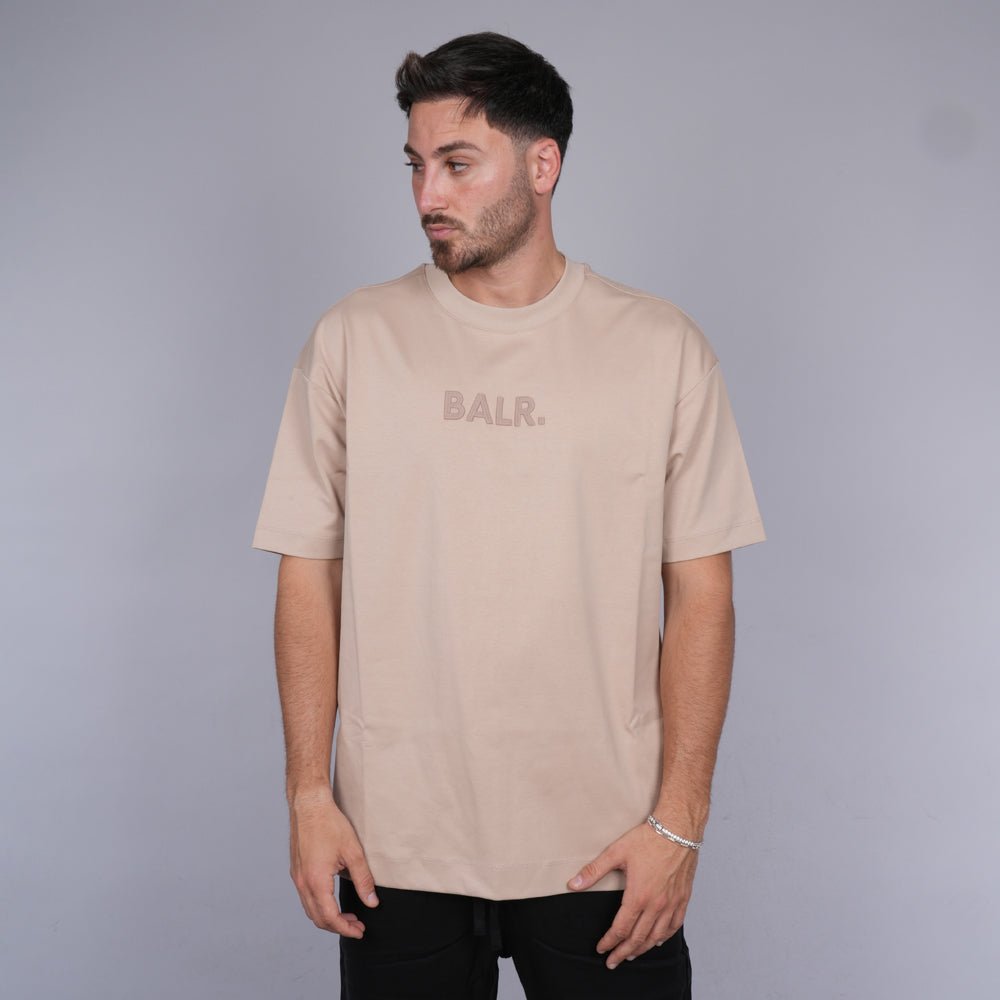 חולצת טישירט קצרה באלר Big Center Logo גברים