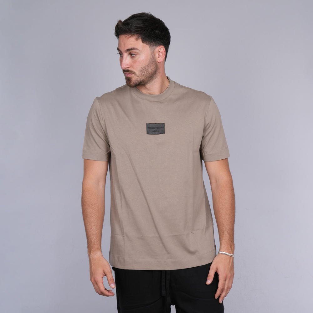 חולצת טישירט קצרה אמפוריו ארמני Center Patch גברים