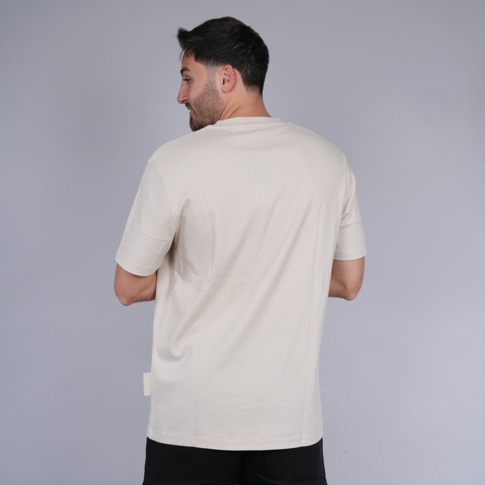 חולצת טישירט קצרה ריפליי R Logo גברים