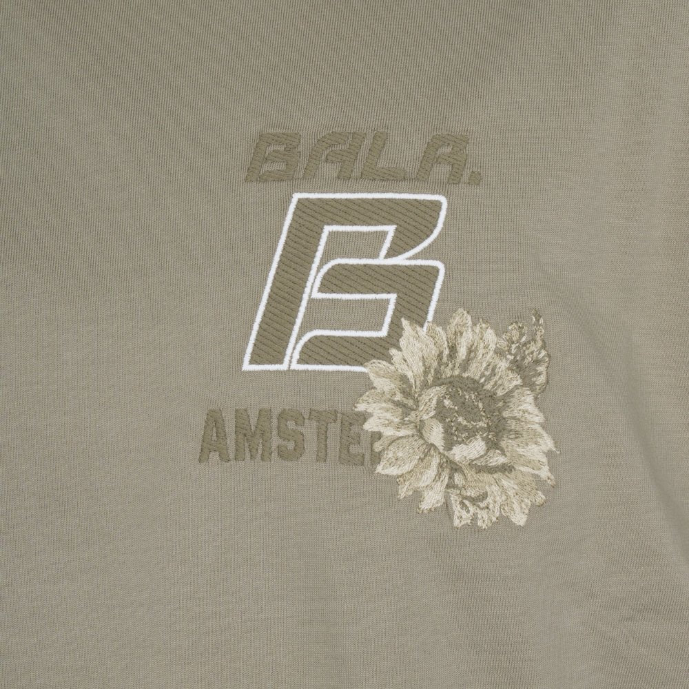 חולצת טישירט קצרה באלר Flower Logo גברים