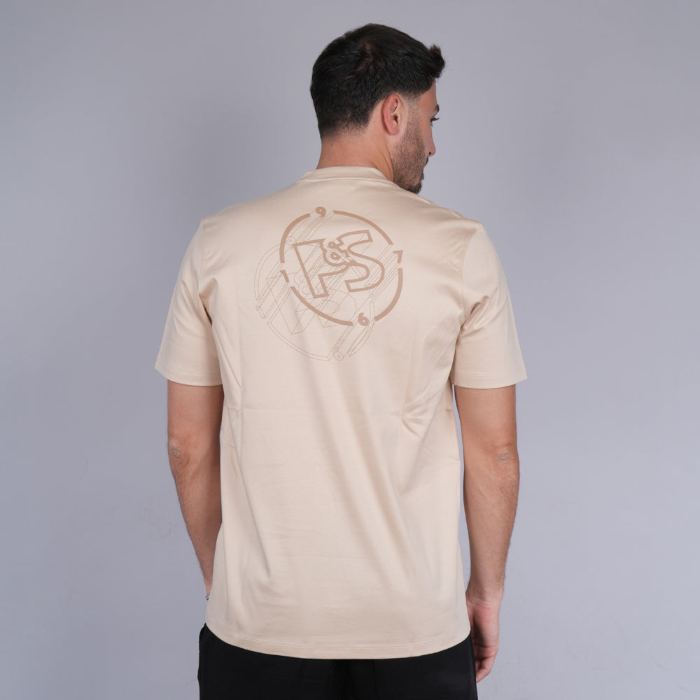 חולצת טישירט קצרה פול שארק Back PS Print גברים