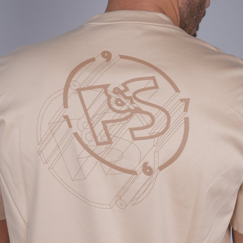 חולצת טישירט קצרה פול שארק Back PS Print גברים