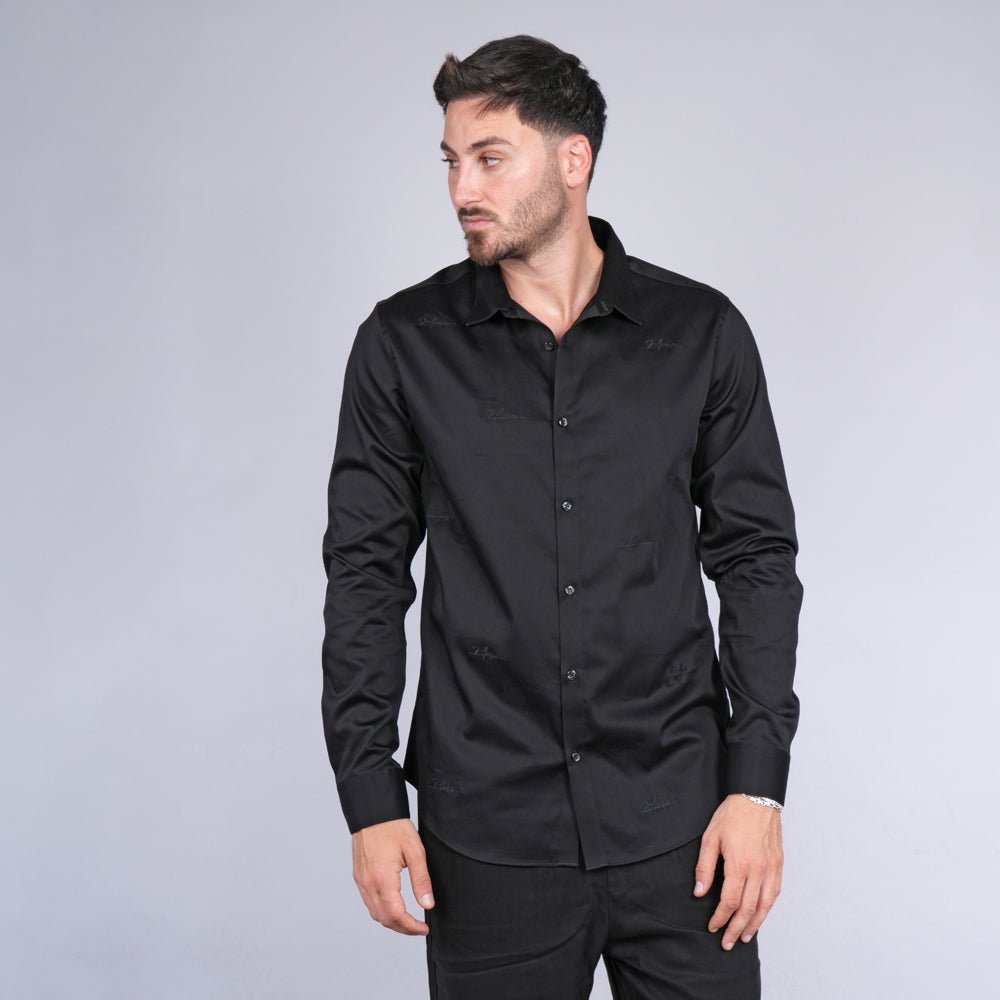 חולצה מכופתרת אלדו מורו Embossed Logo גברים