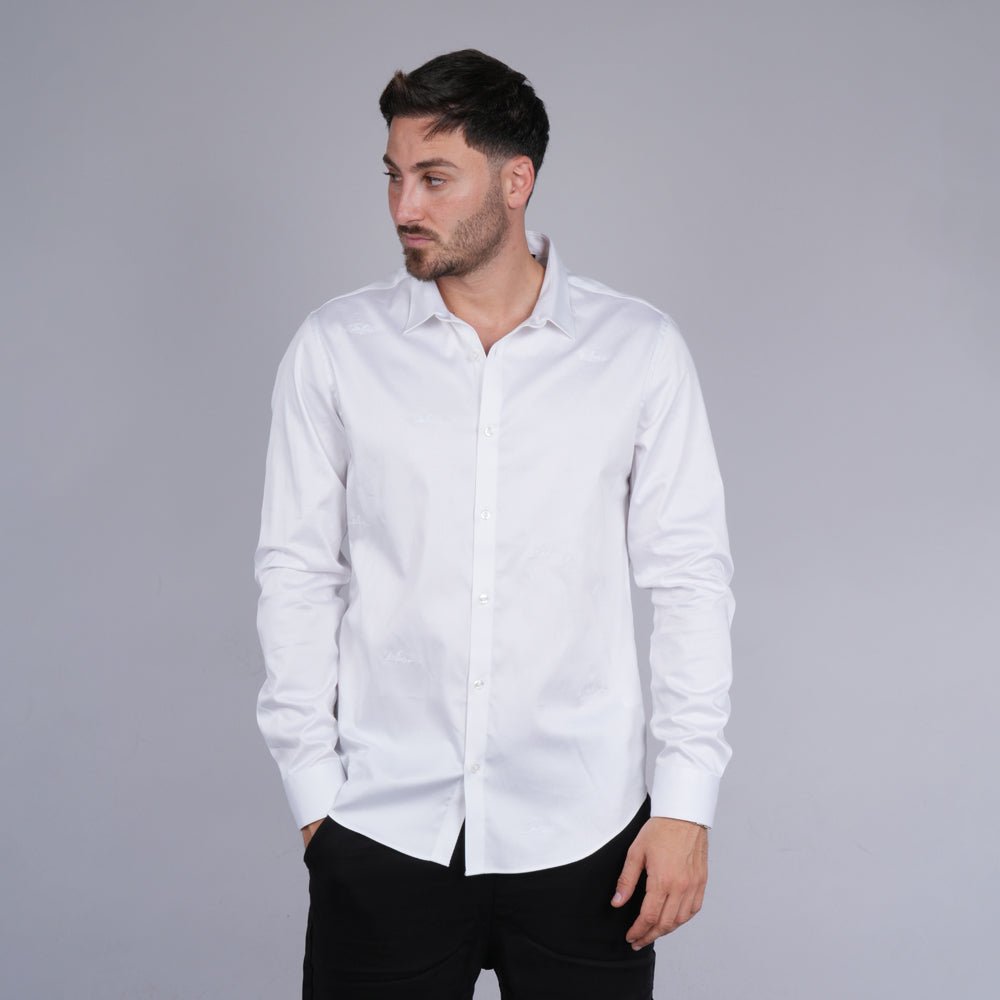 חולצה מכופתרת אלדו מורו Embossed Logo גברים