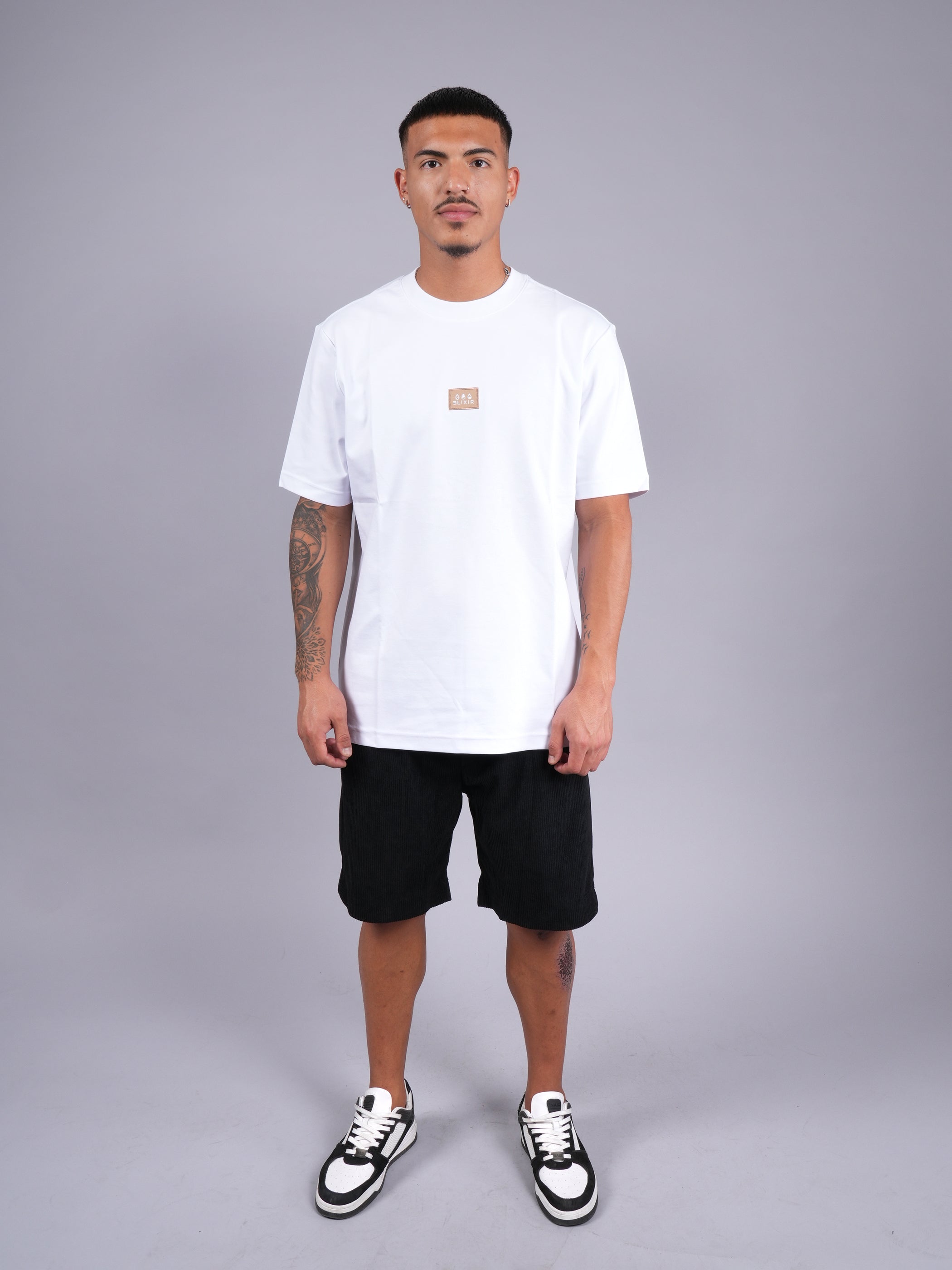 חולצת טישירט קצרה אליקסיר Small Logo גברים