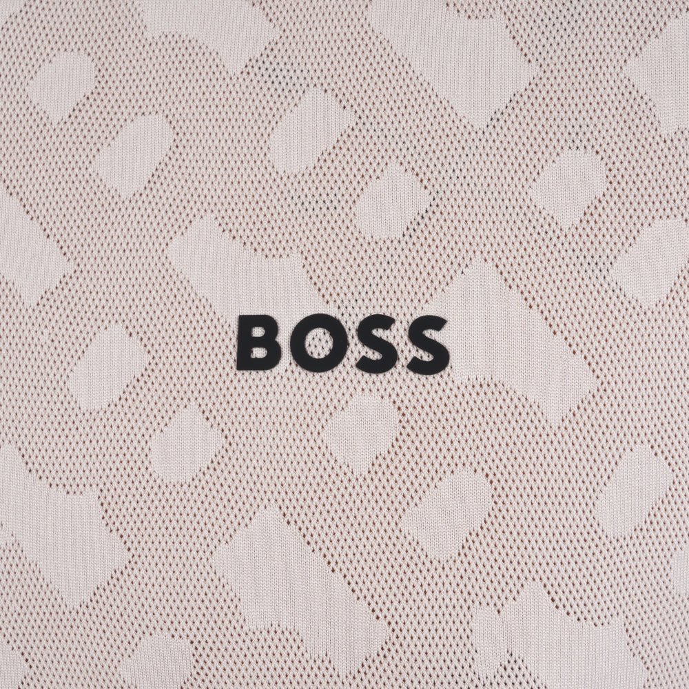 חולצת פולו הוגו בוס All Over Logo גברים