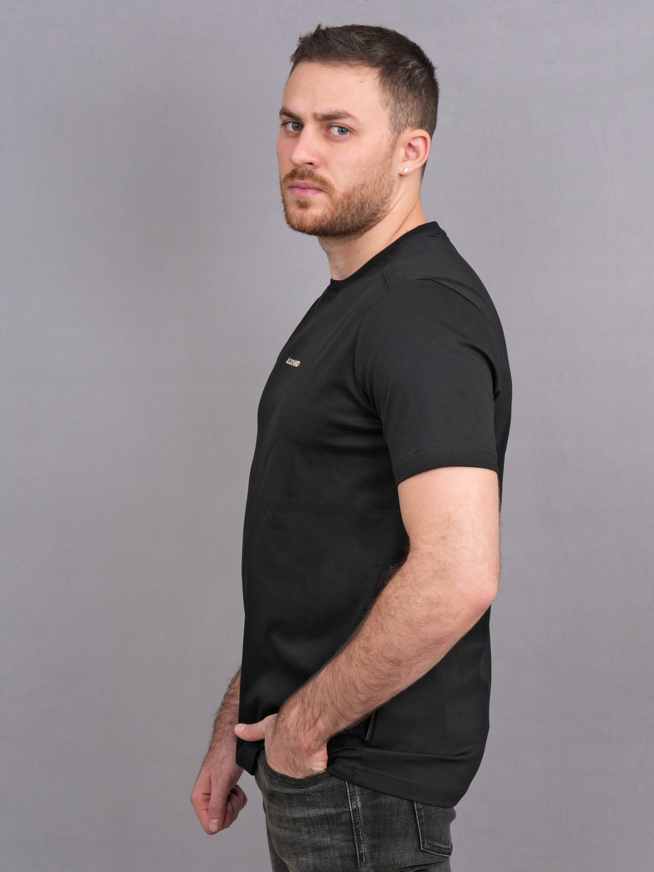 חולצת טישירט קצרה אלדו מורו Back Fur גברים