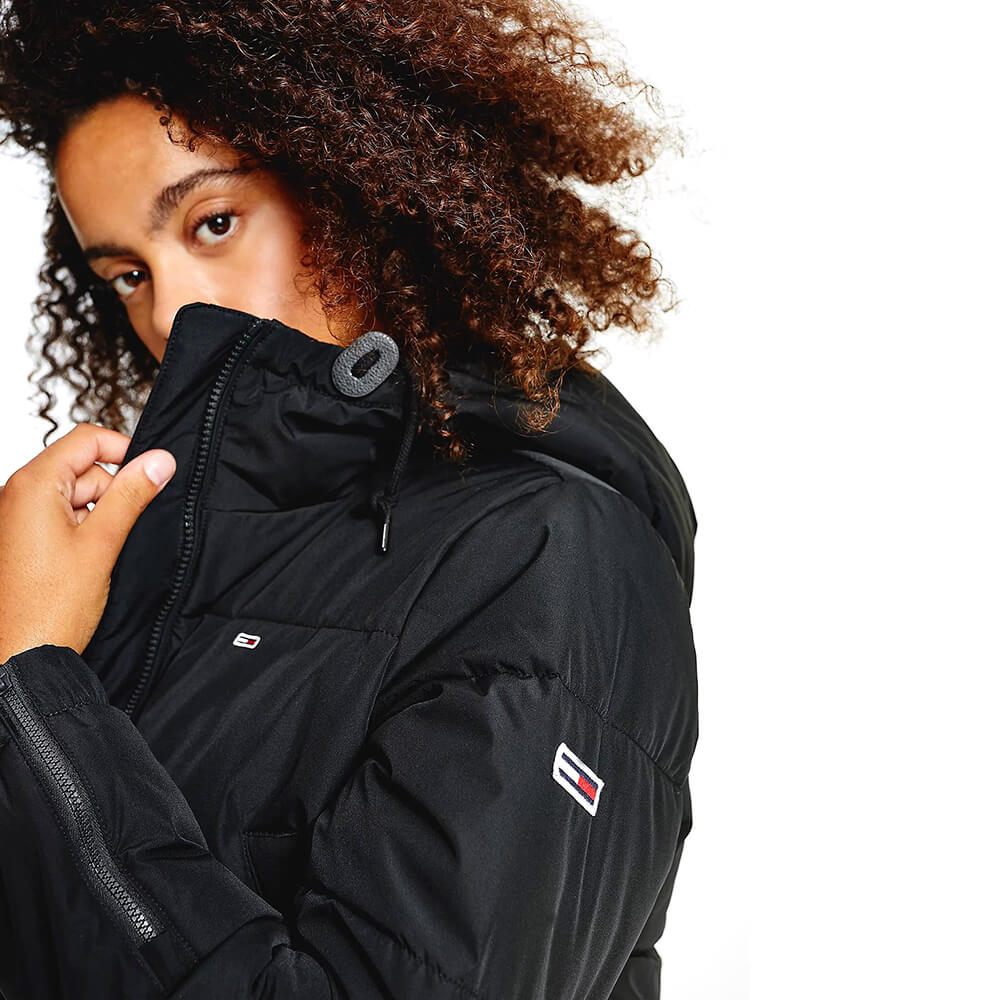 מעיל טומי הילפיגר Cropped Down Puffer נשים