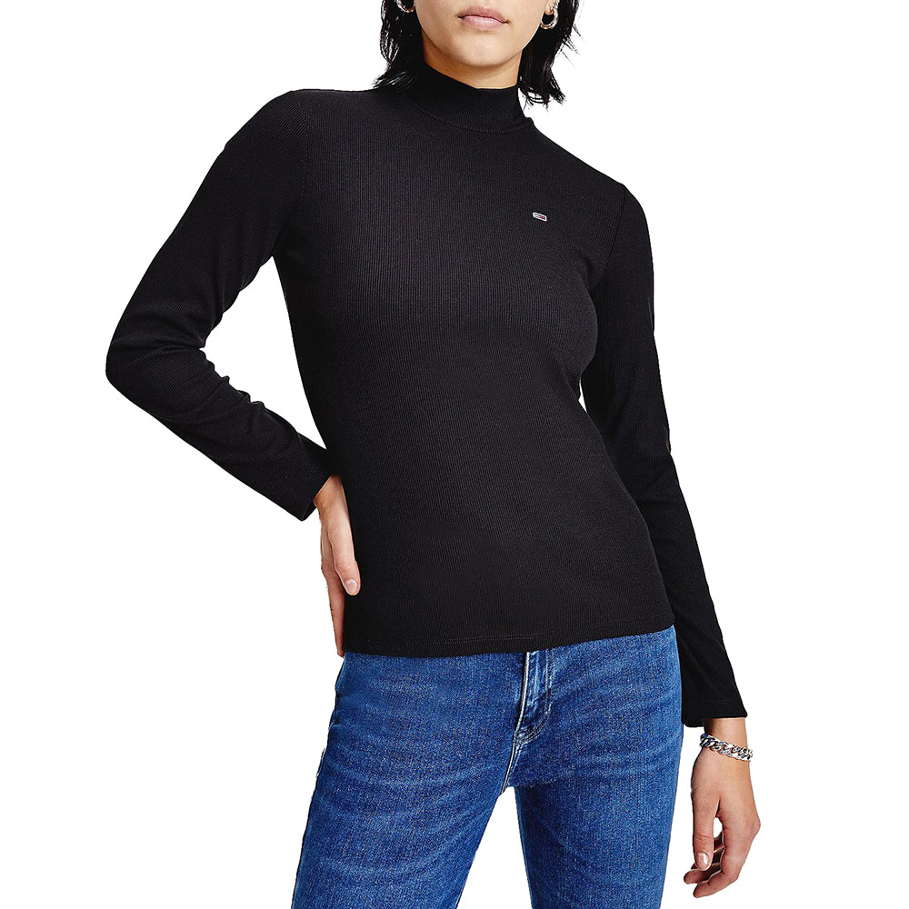 חולצת גולף ארוכה טומי הילפיגר Mock Neck נשים