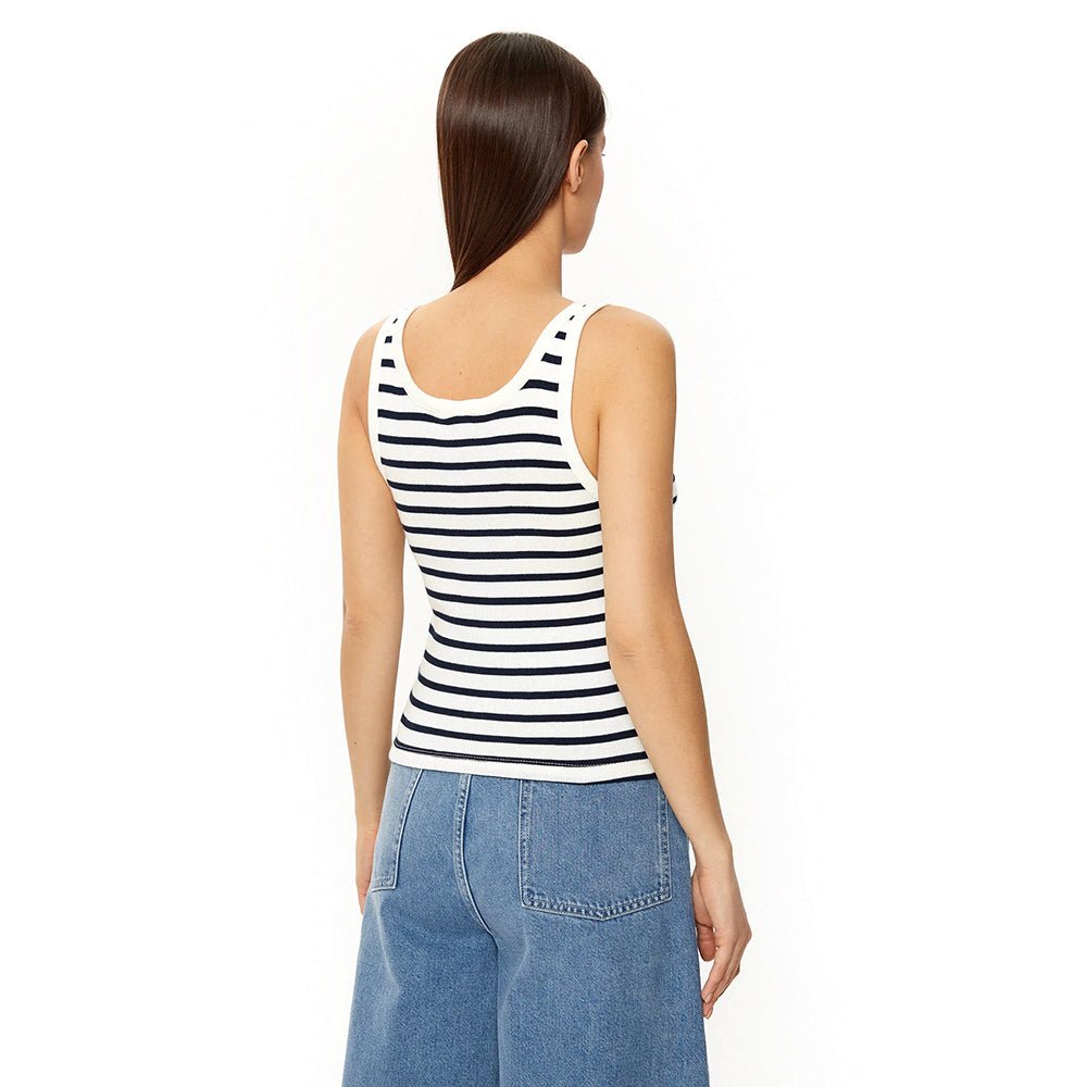 גופיה טומי הילפיגר Tjw Slim Button Tank נשים