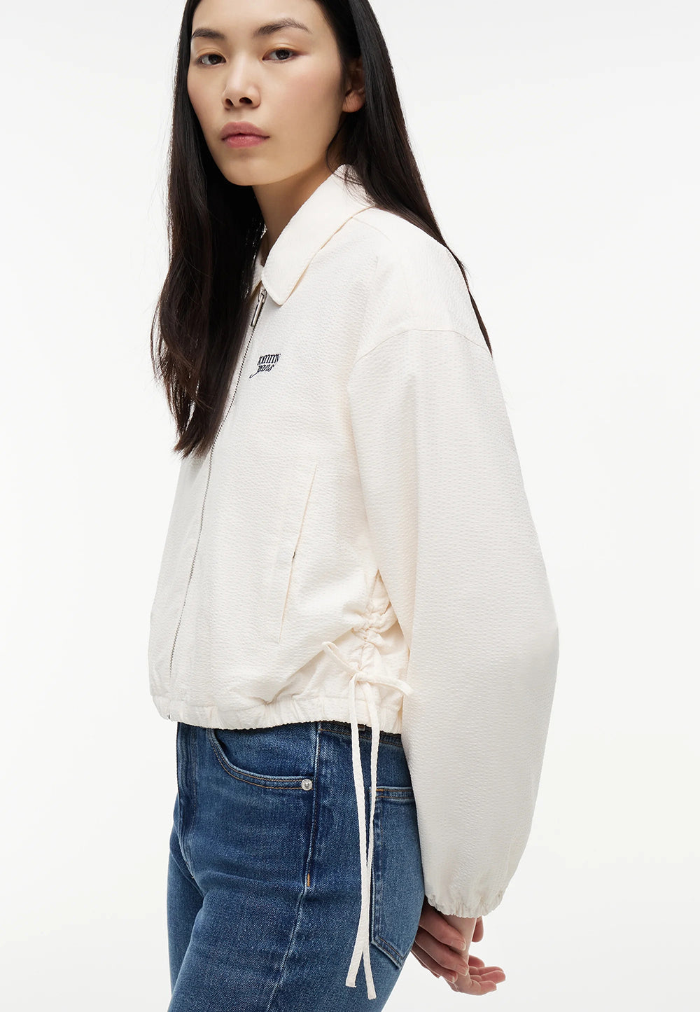ג'קט טומי הילפיגר Coach Collar Texture נשים