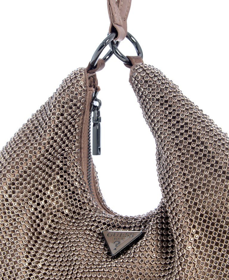 תיק Guess Jewels Wristlet Shoulder Bag נשים - gus-EM224872-PEW-One-Size