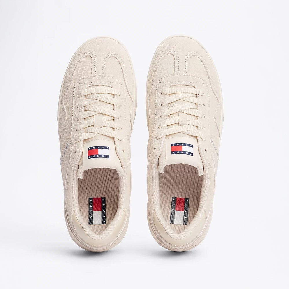 נעלי טומי הילפיגר The Greenwich Suede Flatform Trainers נשים