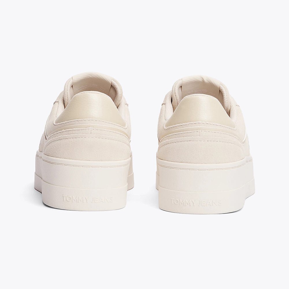 נעלי טומי הילפיגר The Greenwich Suede Flatform Trainers נשים