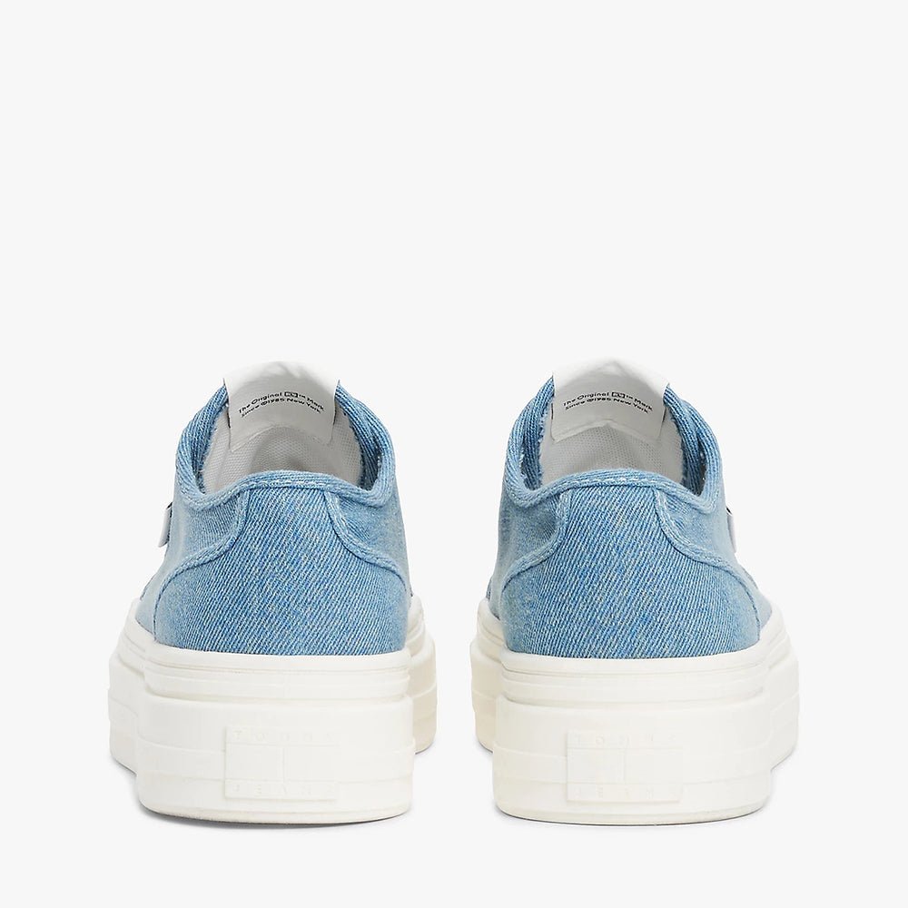 נעלי טומי הילפיגר Denim Platform Trainers נשים
