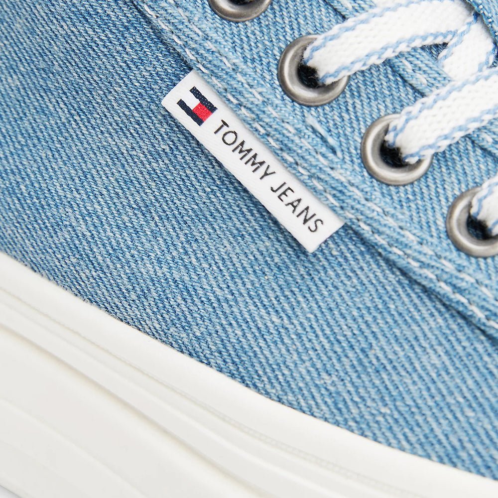 נעלי טומי הילפיגר Denim Platform Trainers נשים