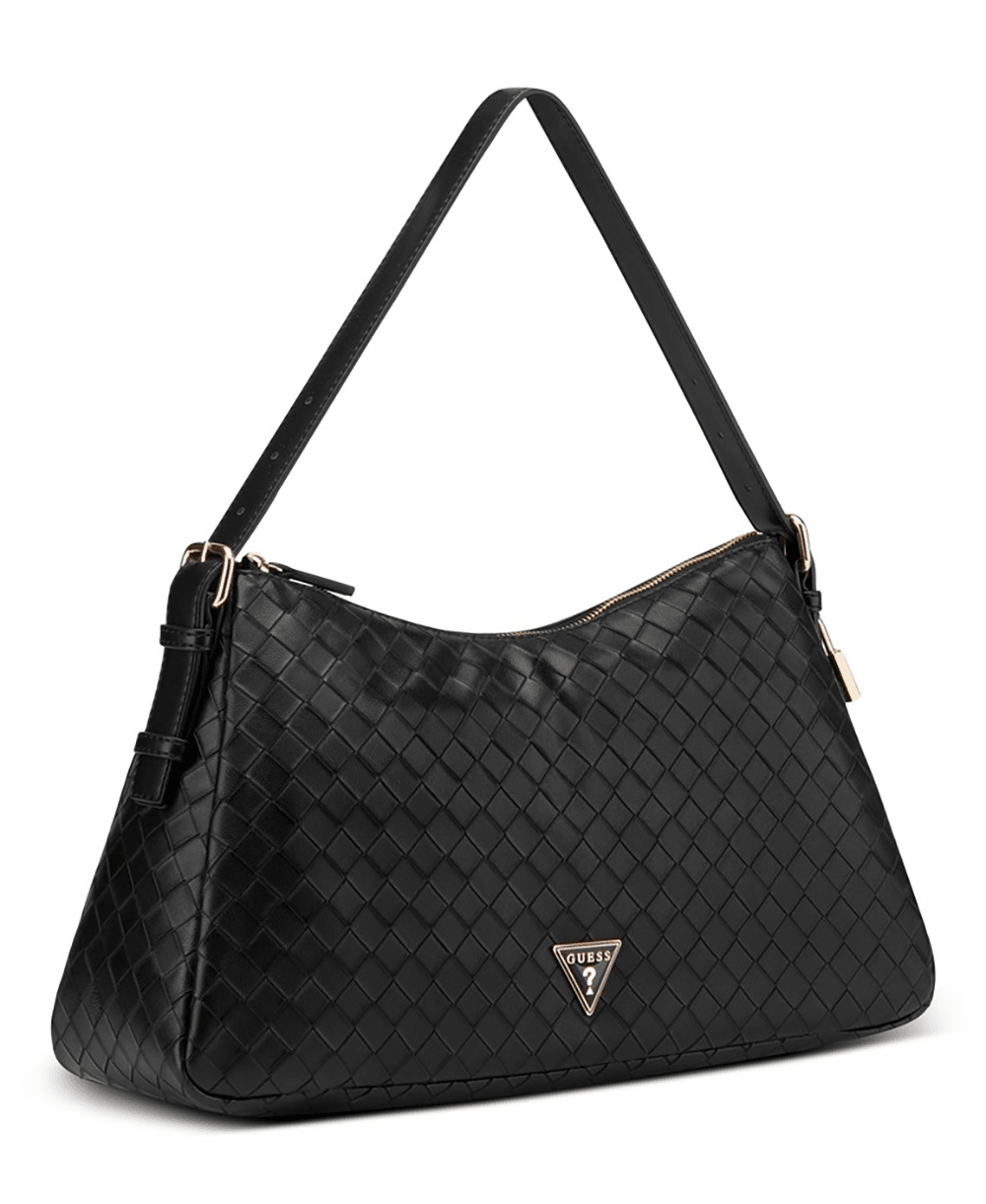 תיק Guess Mindy Shoulder Satchel נשים - gus-FA359109-BLA-One-Size
