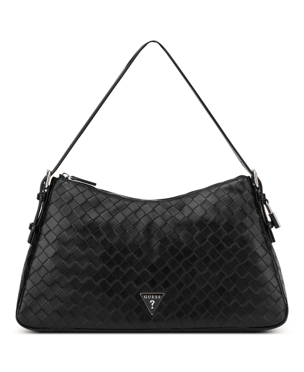תיק Guess Mindy Shoulder Satchel נשים - gus-FA359109-BLA-One-Size