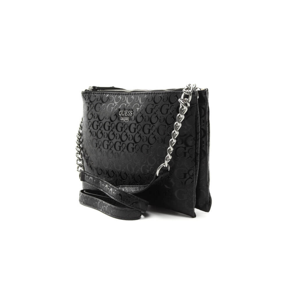 תיק צד Guess נשים Kalei Mini Double Zip Crossbody