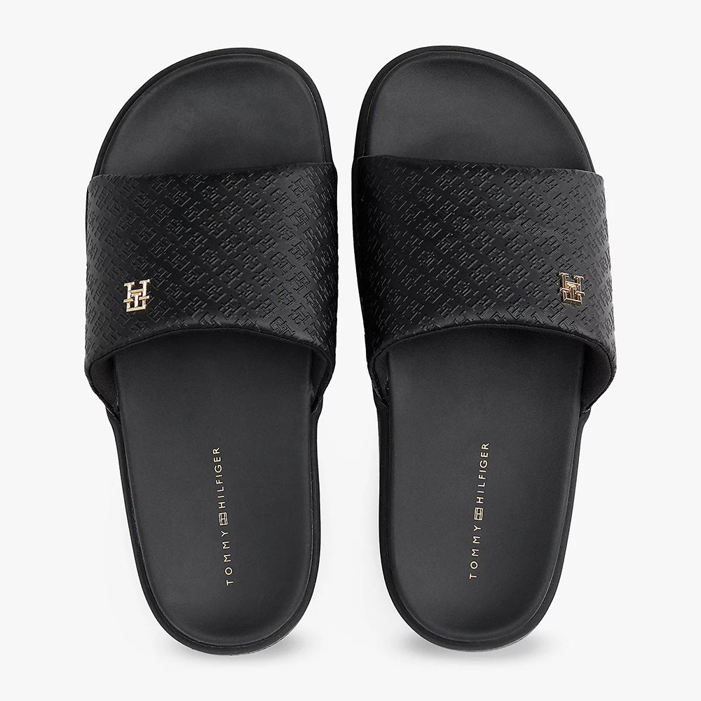כפכפי טומי הילפיגר Embossed Th Monogram Platform Pool נשים