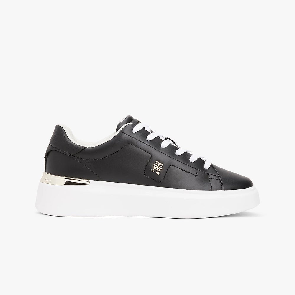 נעלי טומי הילפיגר Leather TH Monogram Court Trainers נשים