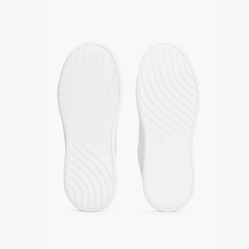 נעלי טומי הילפיגר Leather TH Monogram Court Trainers נשים
