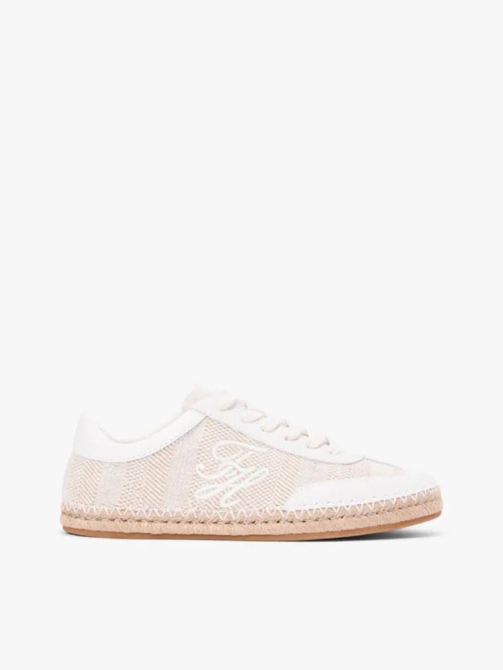 נעלי טומי הילפיגר Woven Logo Embroidery Rope Trainers נשים