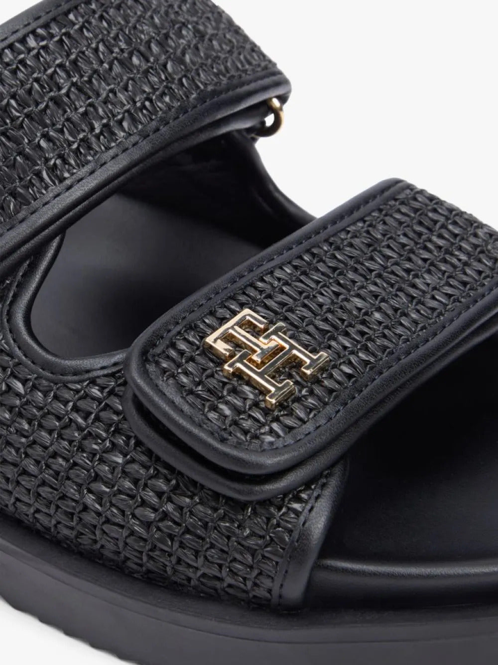 כפכפי טומי הילפיגר Monogram Double Strap נשים